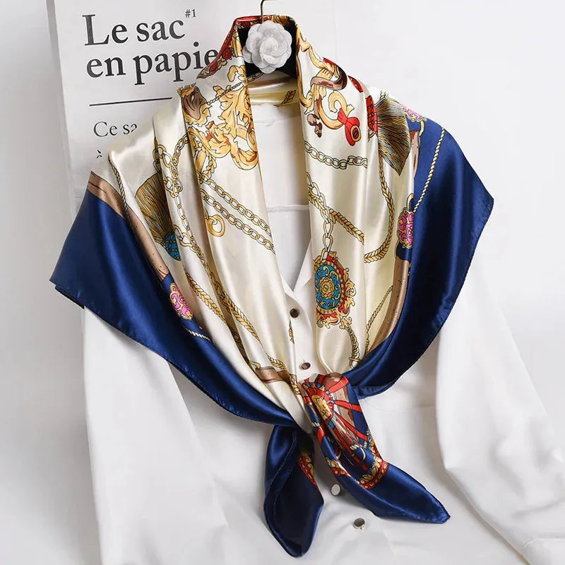 90*90cm Square Silk Scarf