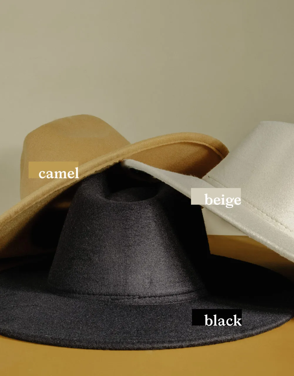 Basic felt hat