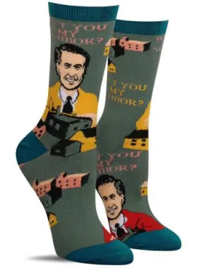 Be My Neighbor - Mr. Rogers Crew Socks