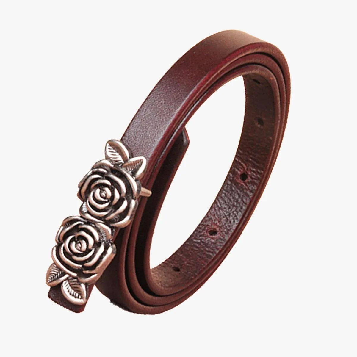 benpaolv Retro Rose Buckle Aesthetic Belt