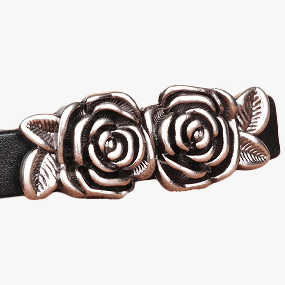 benpaolv Retro Rose Buckle Aesthetic Belt