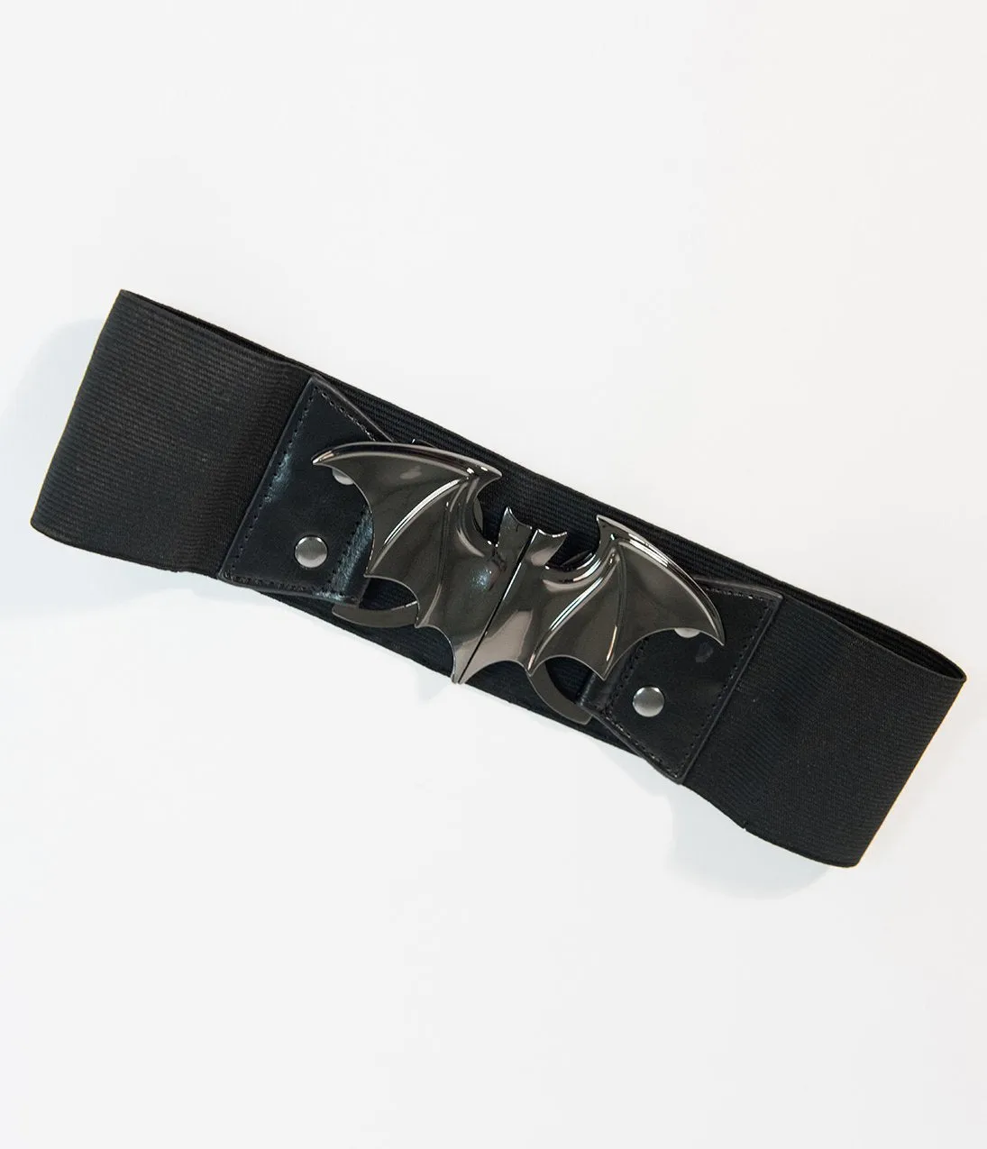 Black Bat Evil Elastic Cinch Belt