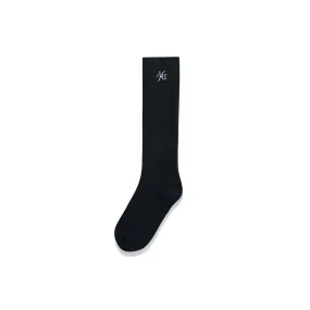 Black Classic Loose Over-The-Calf Socks