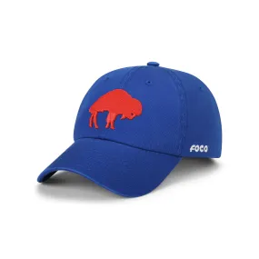 Buffalo Bills NFL Royal Retro Logo Casual Cap