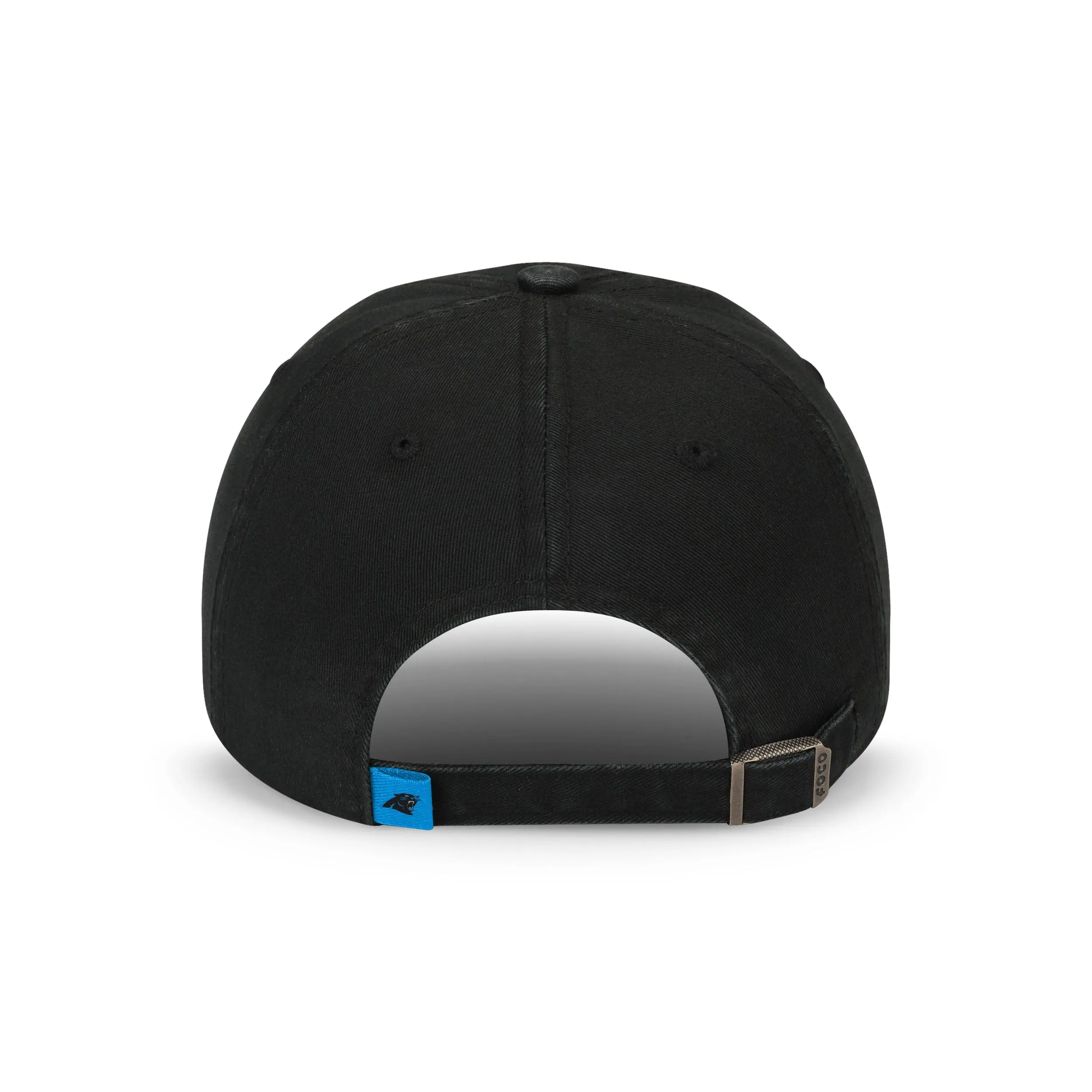 Carolina Panthers NFL Black Primary Logo Casual Cap (PREORDER - SHIPS MARCH 2025)