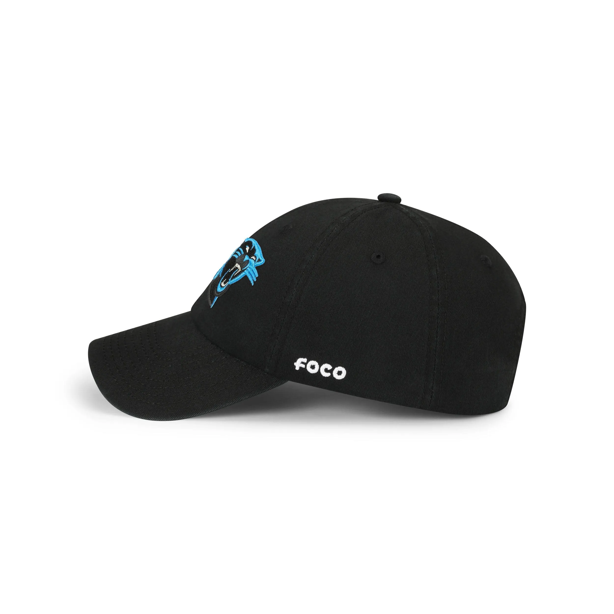 Carolina Panthers NFL Black Primary Logo Casual Cap (PREORDER - SHIPS MARCH 2025)