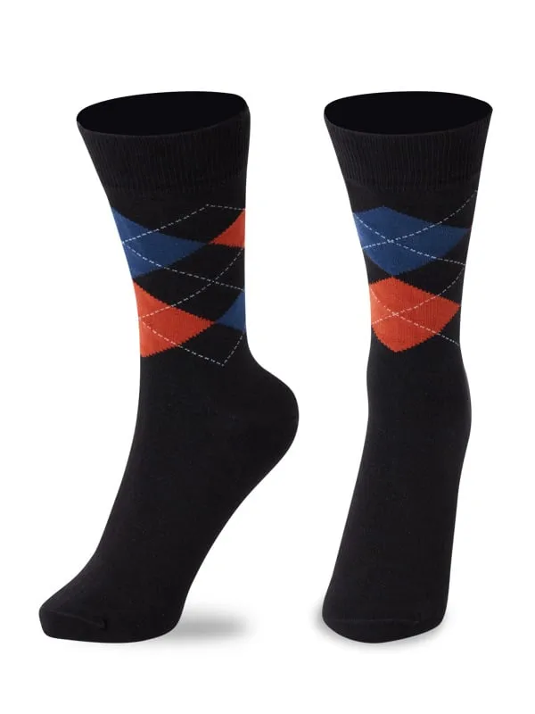 Classic Argyle Full Length Socks