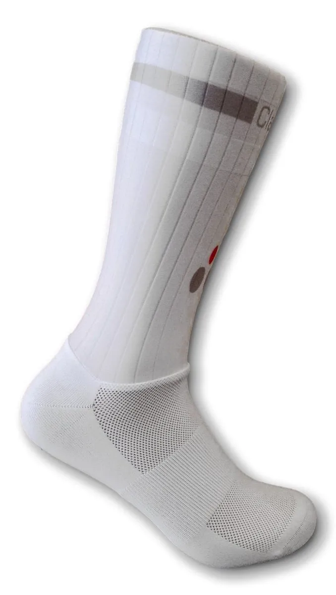 Classic Cycling Aero Socks - White