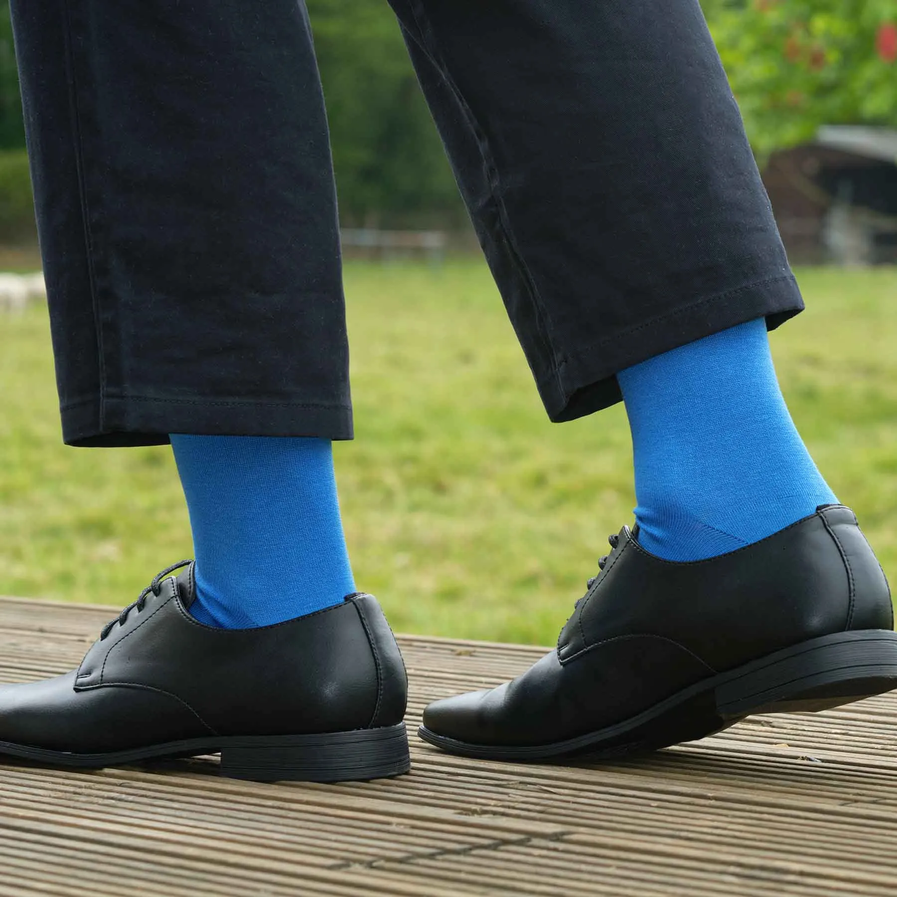 Classic Men's Socks - Blue