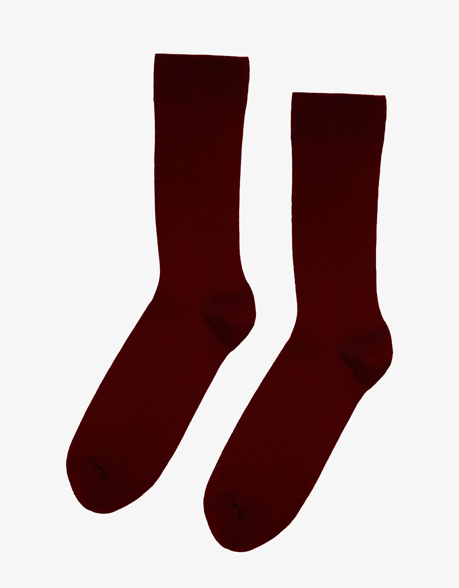 Classic Organic Sock - Oxblood Red