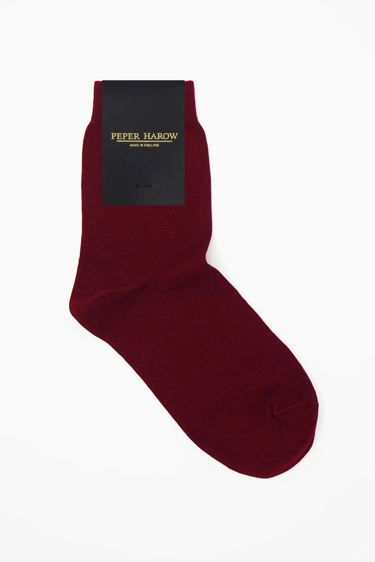 Classic Women's Socks - Burgundy