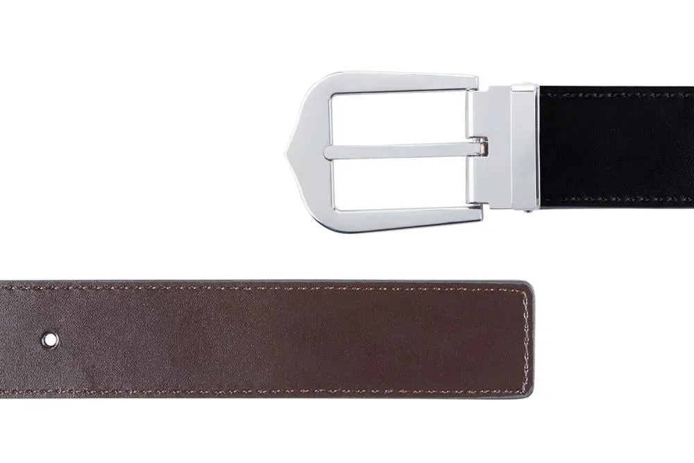 Correra Silver with Black/Brown Strap