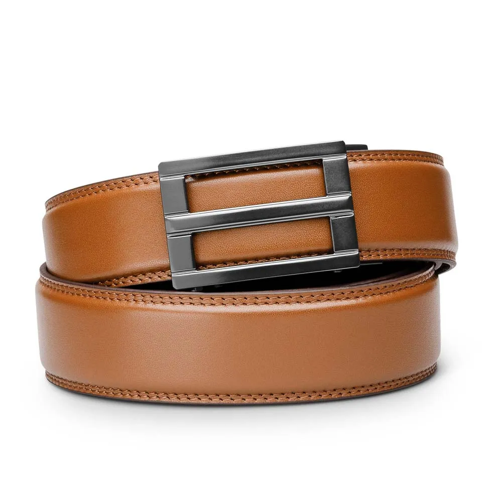 EXCEL BUCKLE | CLASSIC LEATHER BELT 1.37"