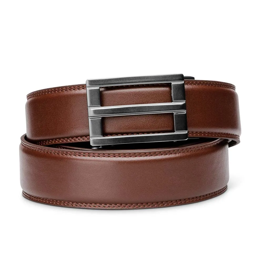 EXCEL BUCKLE | CLASSIC LEATHER BELT 1.37"