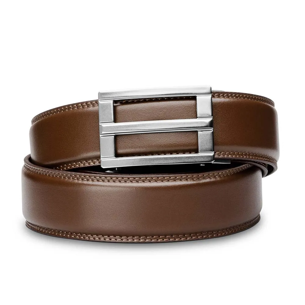 EXCEL BUCKLE | CLASSIC LEATHER BELT 1.37"