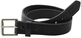 Gingerich Black or Brown Mens Belt Style 0203-04