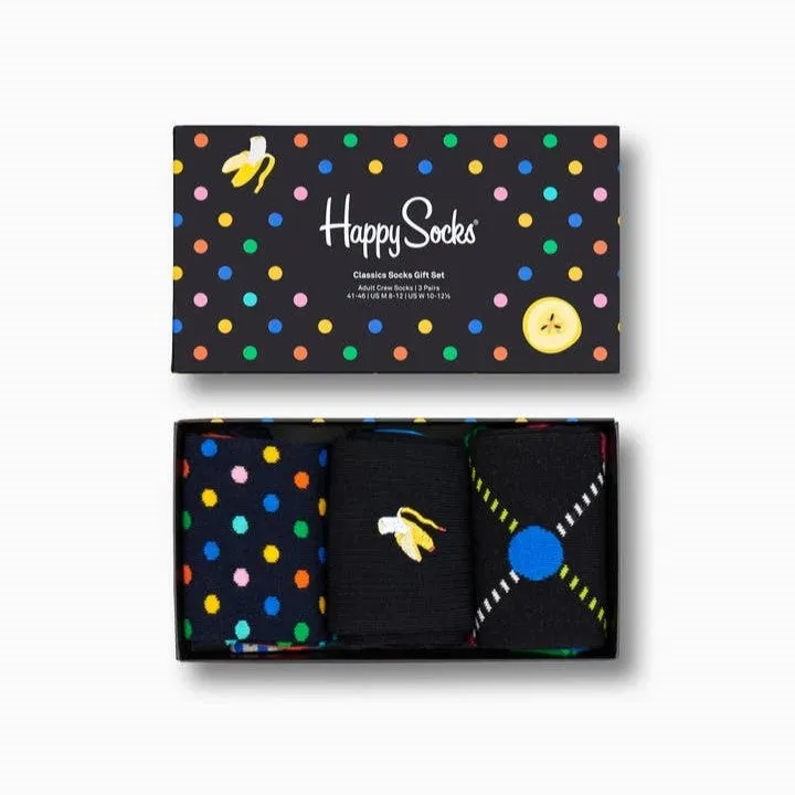 Happy Socks: Gift Set Classic Socks 3pk ML