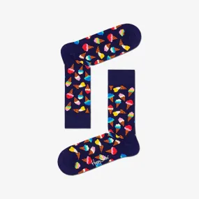 Happy Socks | ICE CREAM SOCK  { NAVY