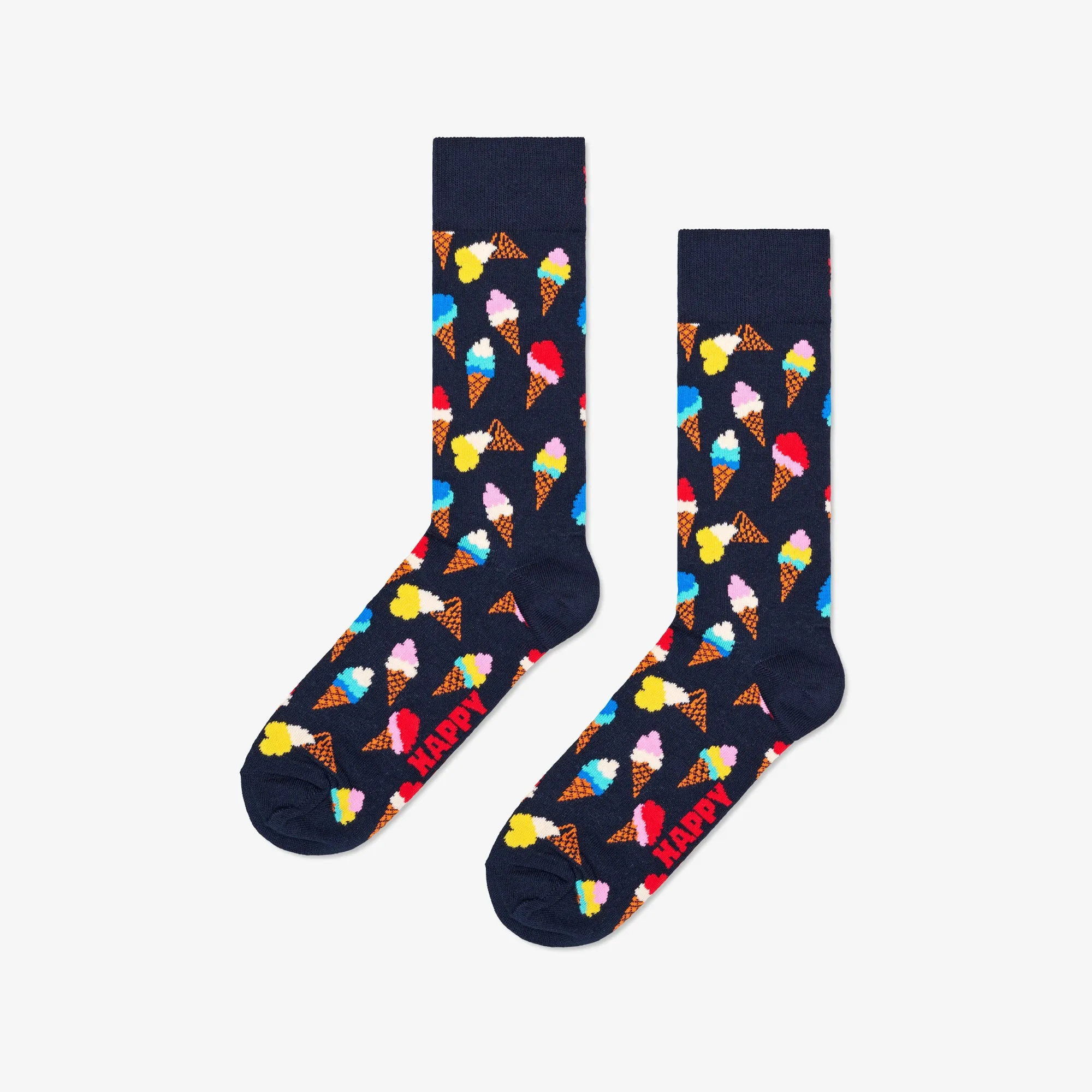 Happy Socks | ICE CREAM SOCK  { NAVY