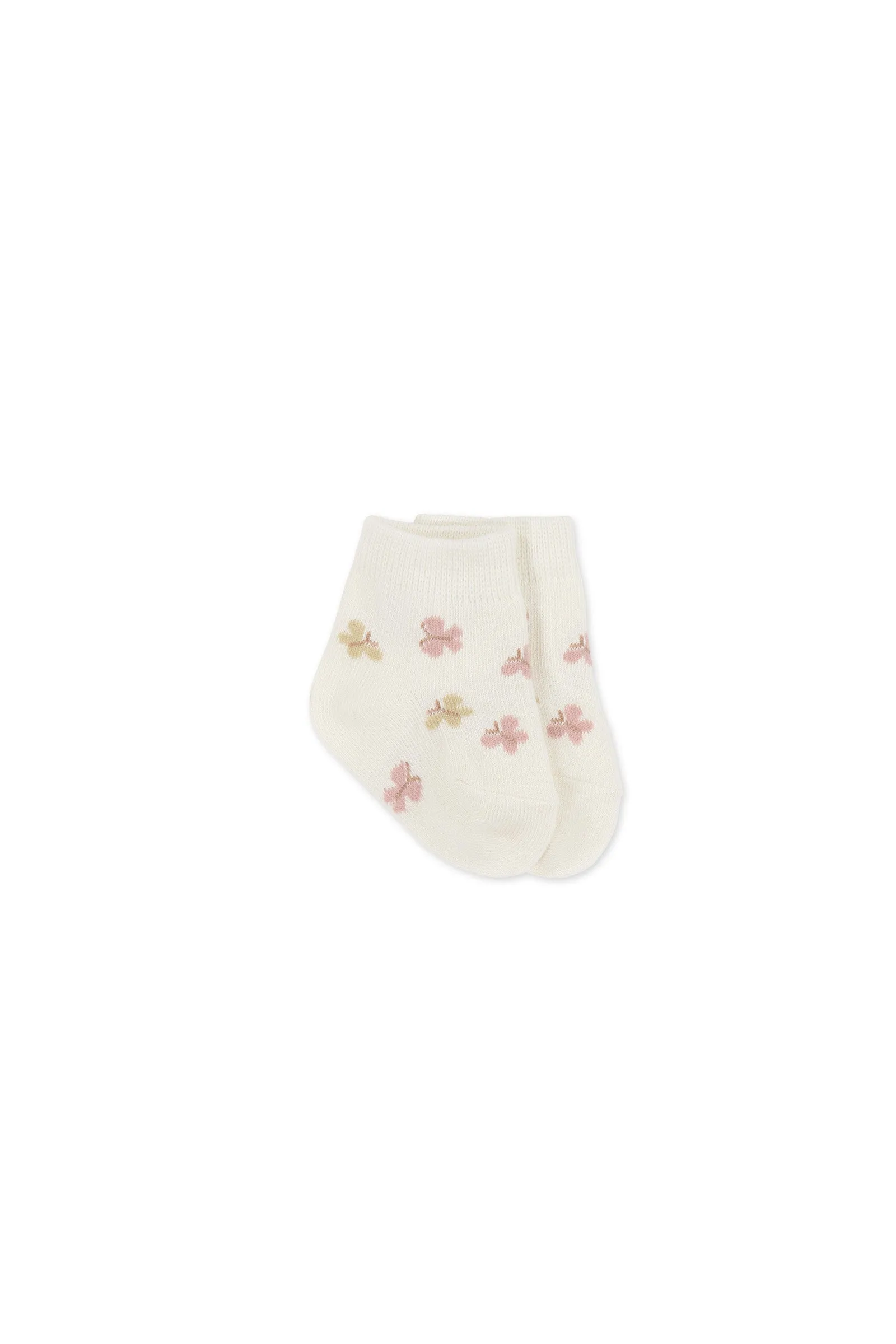 Harlow Sock - Playful Butterflies