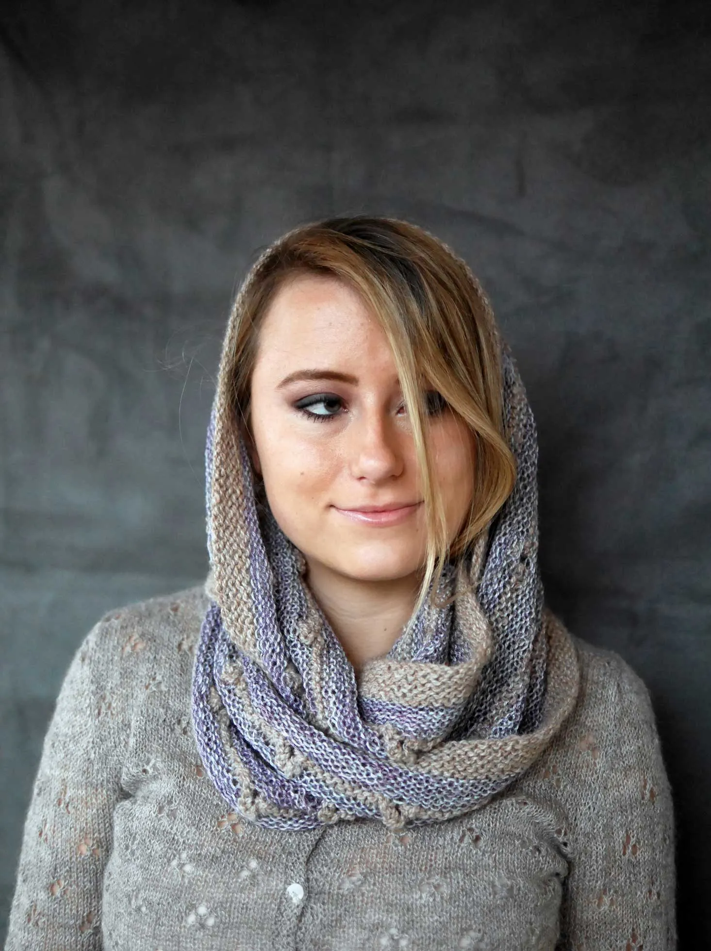 Honeydrops Cowl <br/><small>knitting pattern</small>