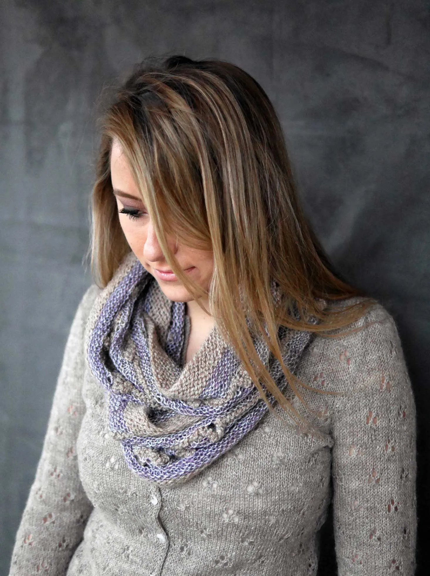 Honeydrops Cowl <br/><small>knitting pattern</small>