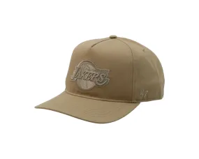 Lakers 47 Hitch RF Khaki Hat