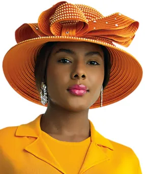 Lily and Taylor Hat H179-Orange