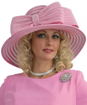 Lily and Taylor Hat H211-Pink