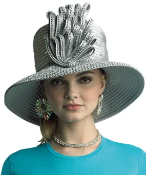 Lily and Taylor Hat H214-Silver