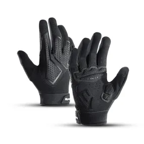 Long Finger Non-Slip Shock-Absorbing Cycling Gloves Spring And Summer Men'S Breathable Sunscreen Touch Screen Riding Gloves