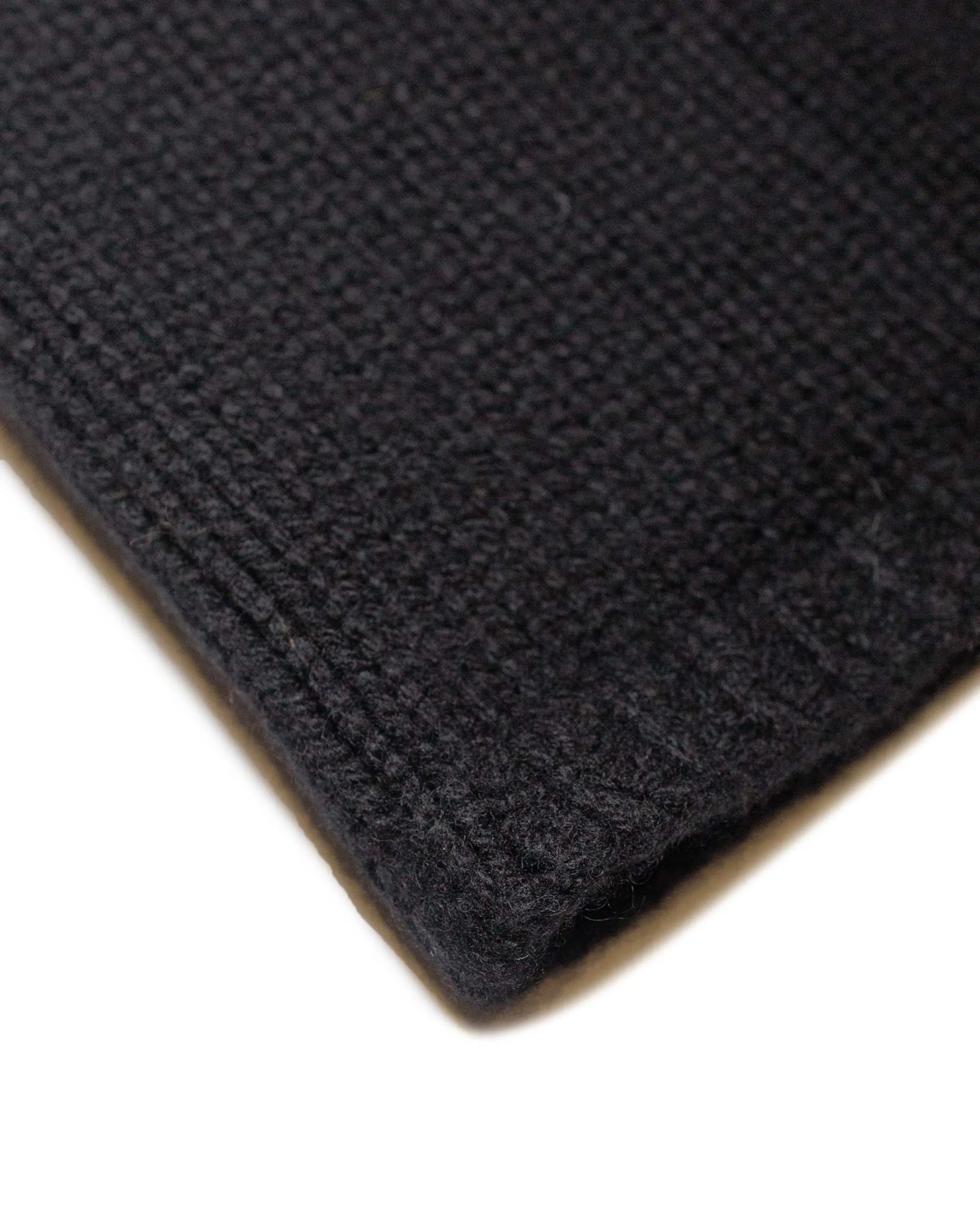 Margaret Howell Chunky Neckwarmer Merino Cashmere Black