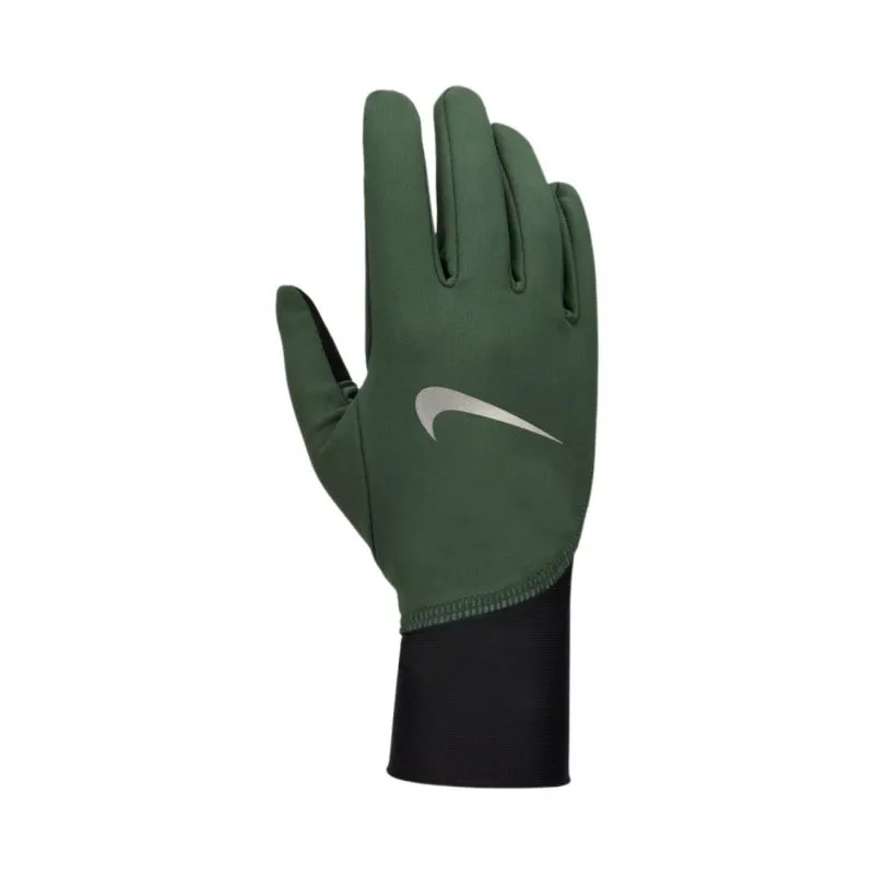 Nike Therma-FIT Touchscreen-Compatible Midweight Running Gloves for Men - Black/Grey