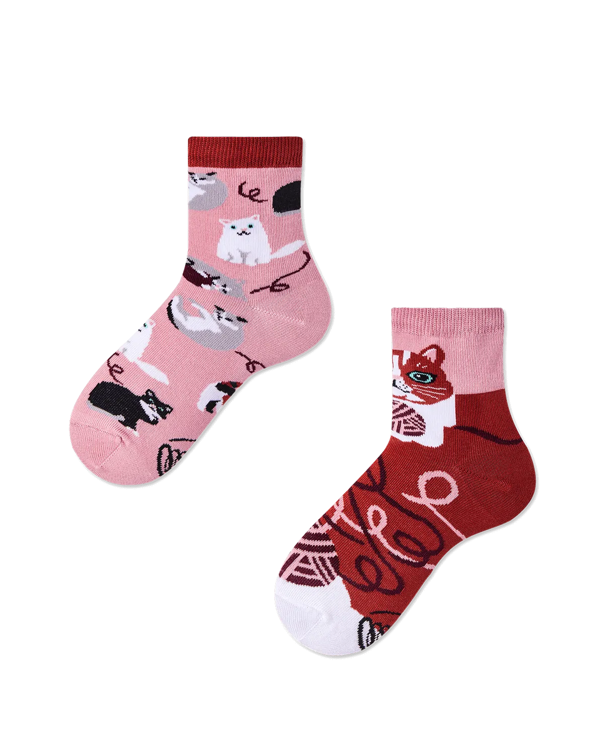 Playful Cat Socks (Multiple Styles)