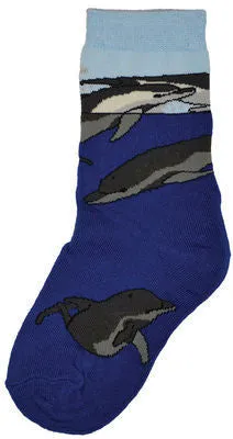 Playful Dolphins Socks Medium