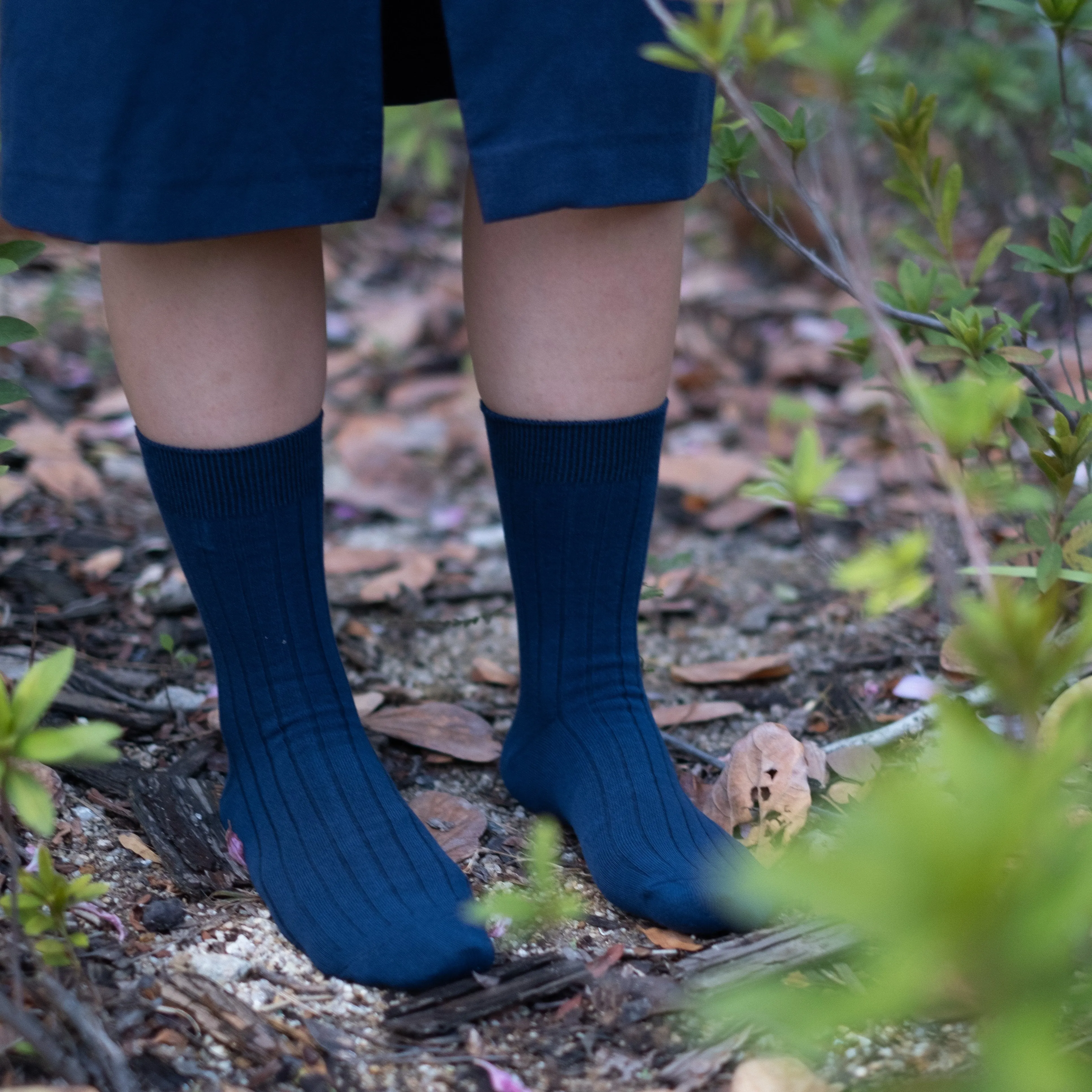 Playful Socks - Navy Blue