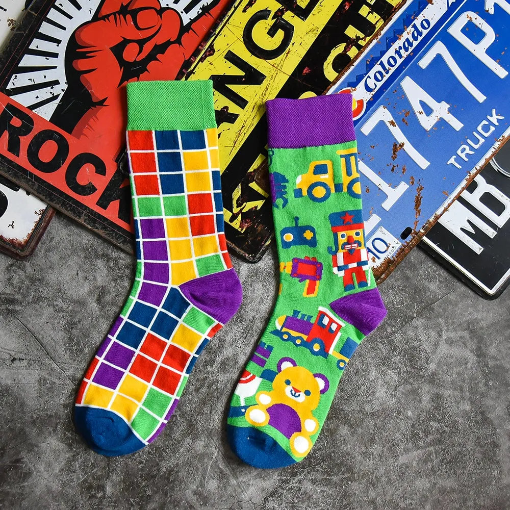 Quirky Unity Socks: Celebrate individuality with a playful twist!