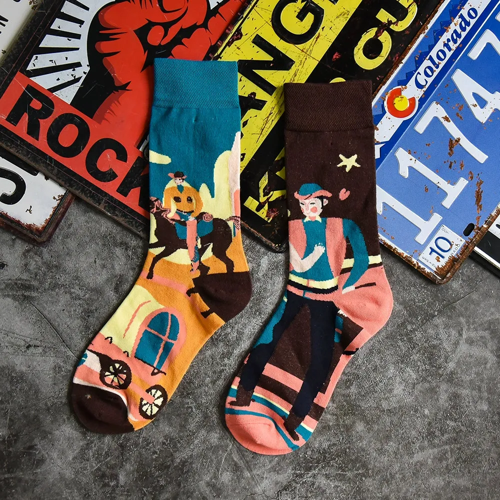 Quirky Unity Socks: Celebrate individuality with a playful twist!