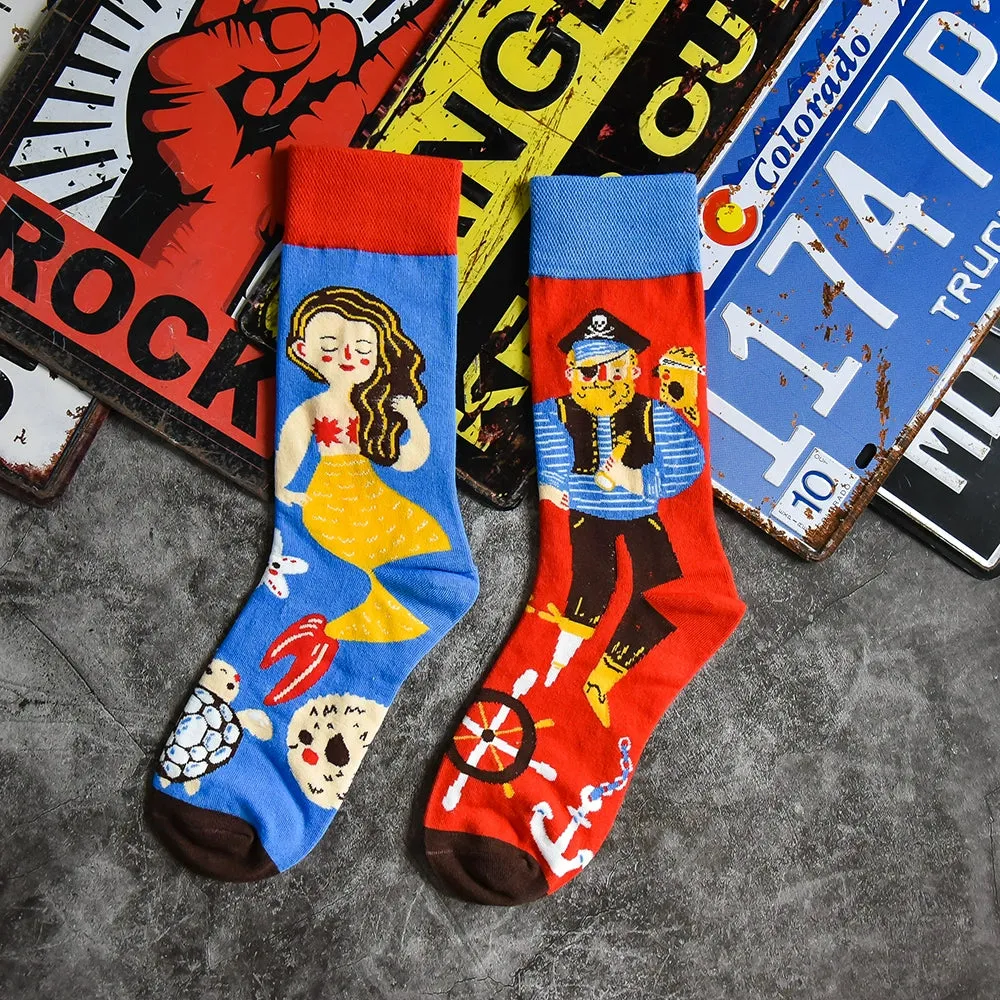 Quirky Unity Socks: Celebrate individuality with a playful twist!