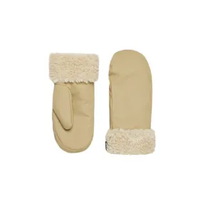 Rains Puffer Fleece Mittens W2T3 Sand