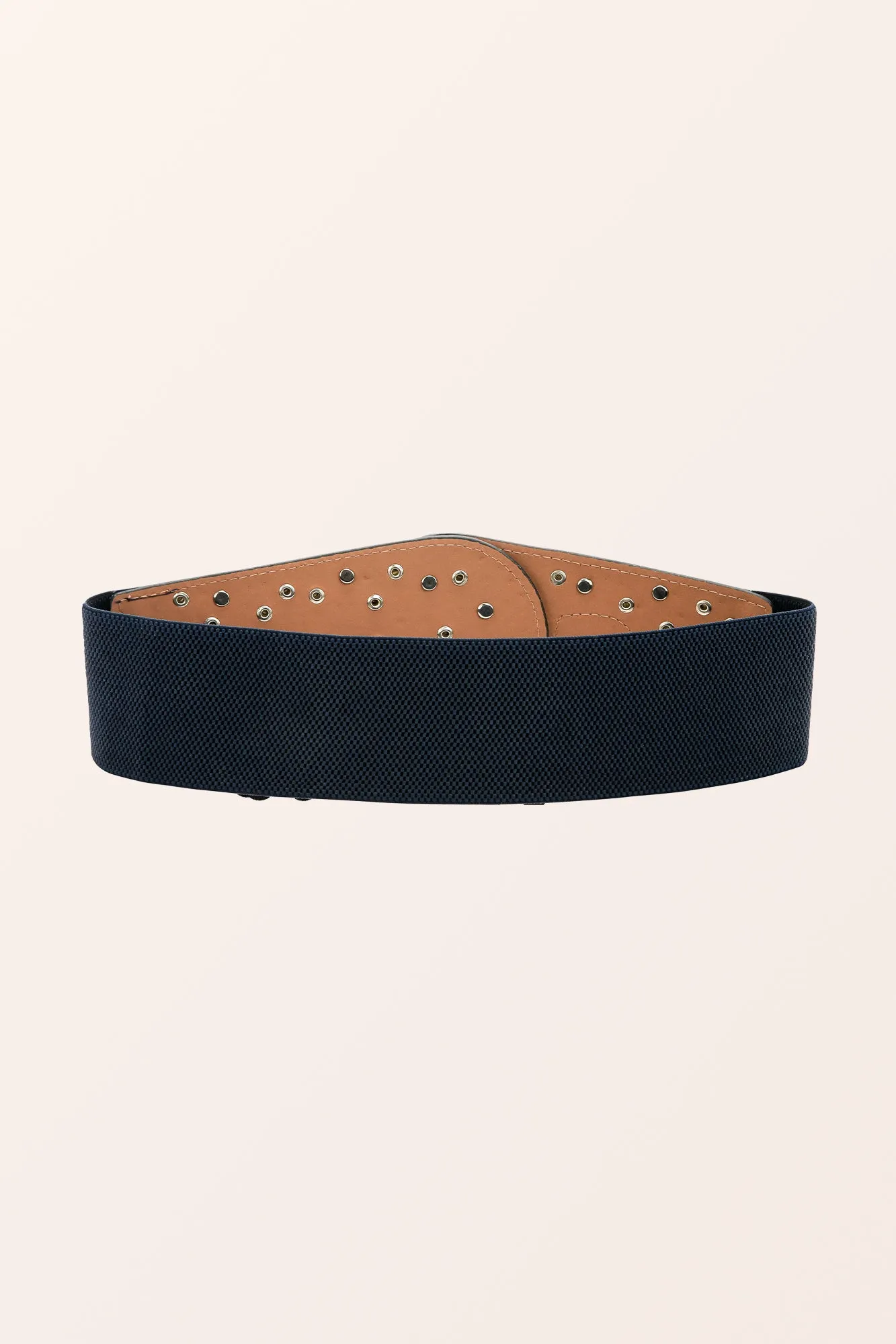 Ring Hook Buckle Belt - Midnight Blue