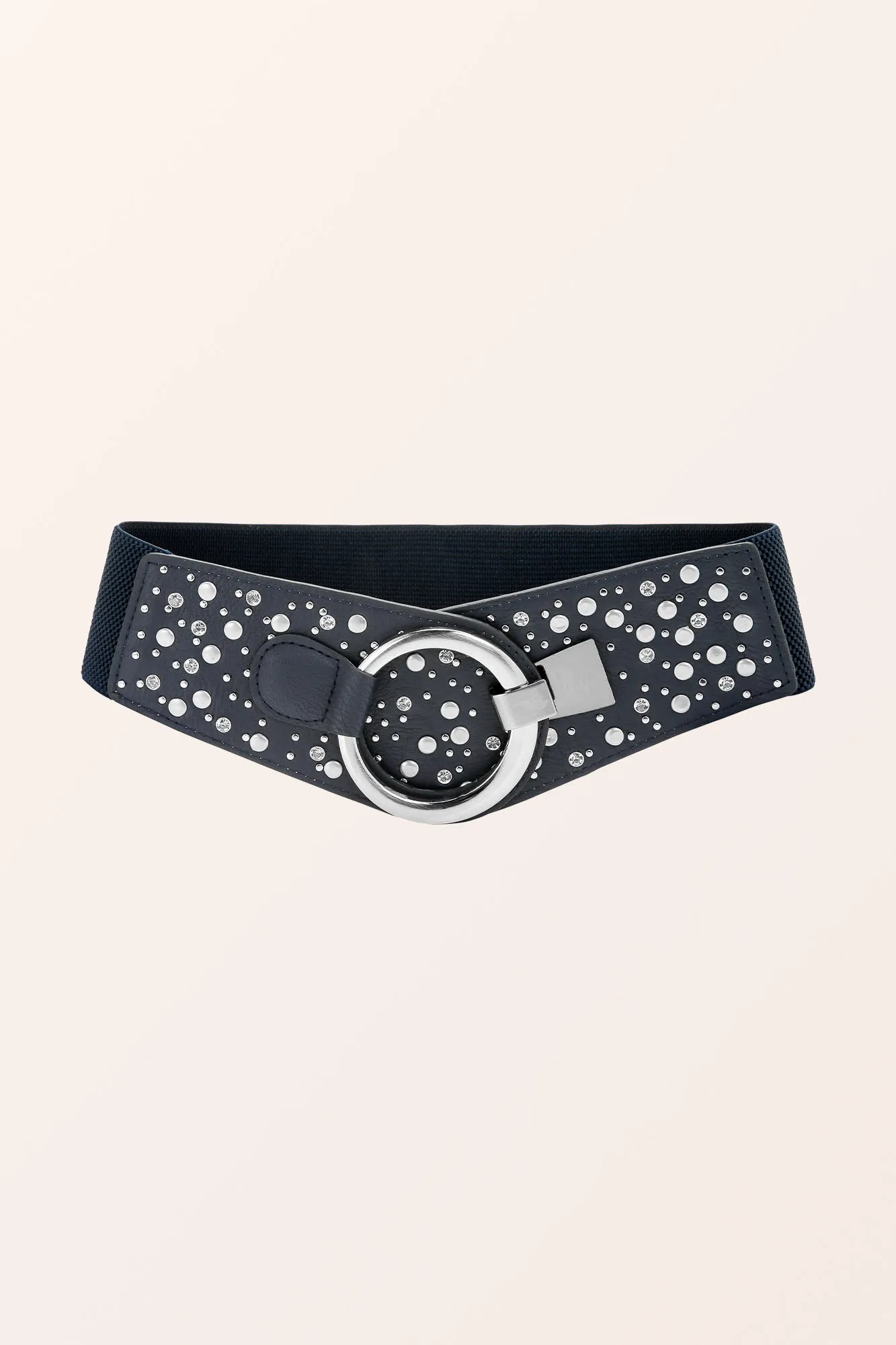 Ring Hook Buckle Belt - Midnight Blue