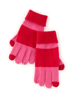 Shiraleah Sammy Touchscreen Gloves, Red