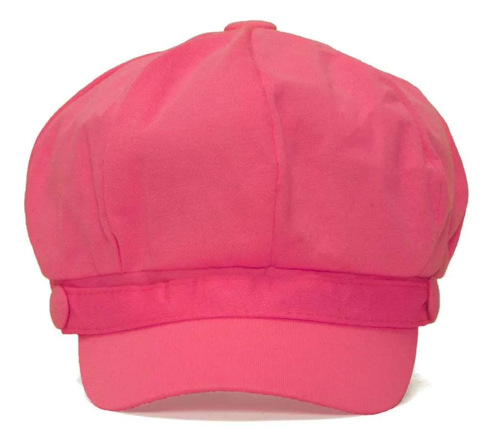 TopHeadwear Womens Brige Neon Newsboy Cap