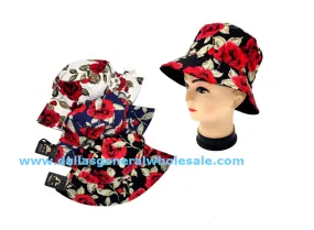 Trendy Rose Bucket Hats Wholesale