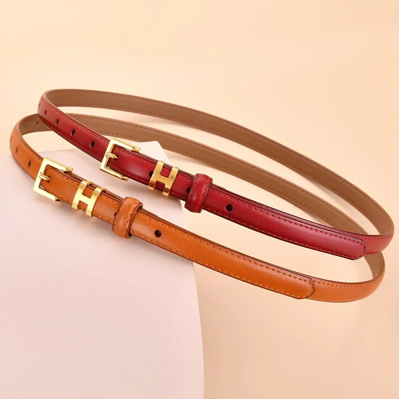 Western Fashion  Leather Belt