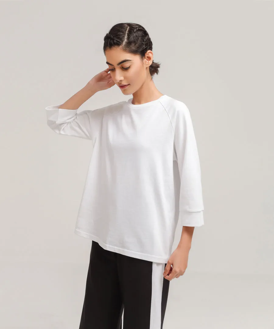 Women's Relaxed Fit Three Quarter Tee