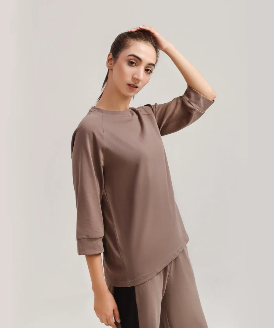 Women's Relaxed Fit Three Quarter Tee