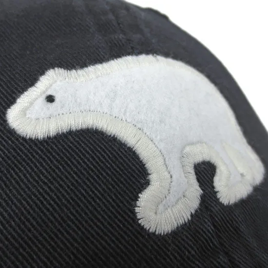 Women's Twill Hat with Bear